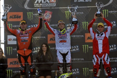 Podium Grand Prix van Nederland MX1