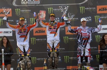 Podium Grand Prix van Nederland MX2