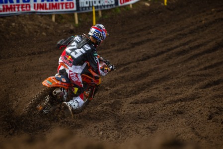 Marvin Musquin viel net naast het podium in Red Bud.