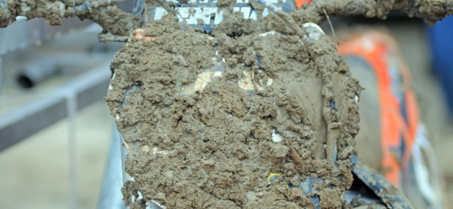 MXGP: Blöta fötter och mycket lera i Agueda.