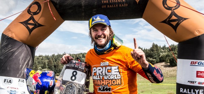 ¡Toby Price gana el Rally de Marruecos y el título mundial!