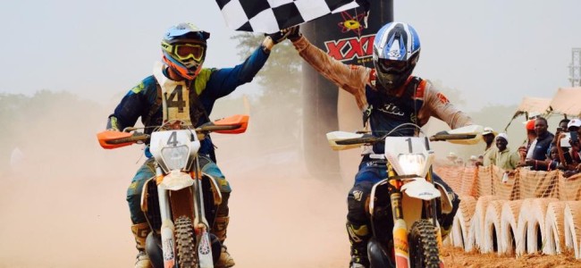 Stefan Everts & Thierry Klutz provide the show in Congo!