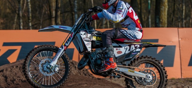 Italian wins first round of EMX125 in V'waard!