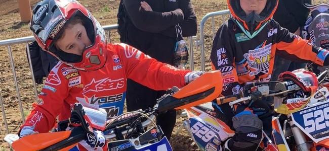 Dean Gregoire starts very well at EMX65!