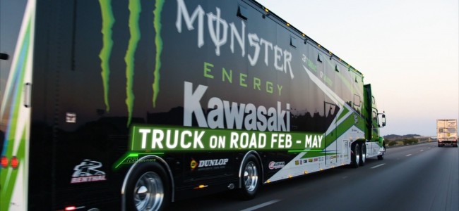 Video: This is the new Kawasaki race truck