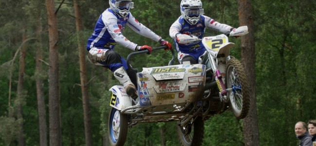Hermans/Musset vinner de spektakulära ONK Sidecar Masters i Halle!