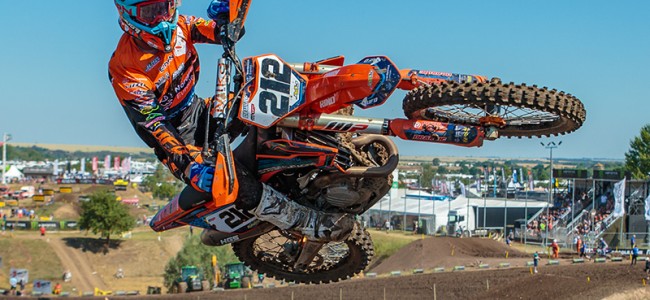 KTM's top team for La Chinelle: Dewulf-Grobben-Magain!