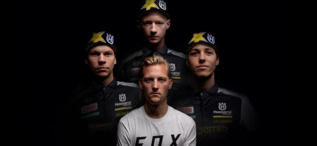 Fox Racing dà il benvenuto al team ufficiale Rockstar Husky MX2