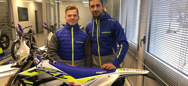 Antoine Magain to Sherco Factory!