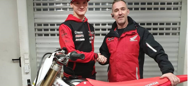 Maksim Kraev firma con KMP Honda Racing!