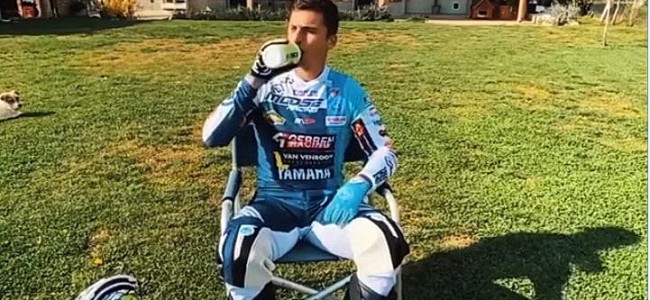 VIDEO: Alessandro Lupino tests his own motocross track!