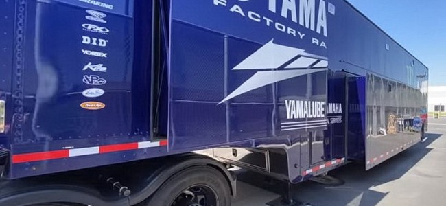 VIDEO: een kijkje in de truck van US Yamaha Factory Racing