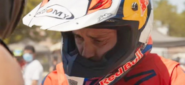 Huvudskador för Andrea Dovizioso efter motorcykelkrasch