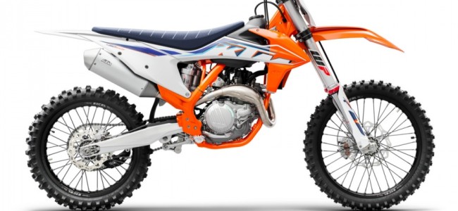 Hier sind die KTM-Motocross-Motorräder 2022