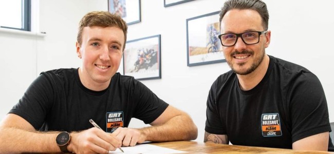 Jamie Carpenter firma con GRT Holeshot KTM