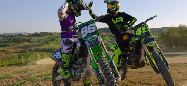 VIDEO: Axell Hodges in Valentino Rossi's playground