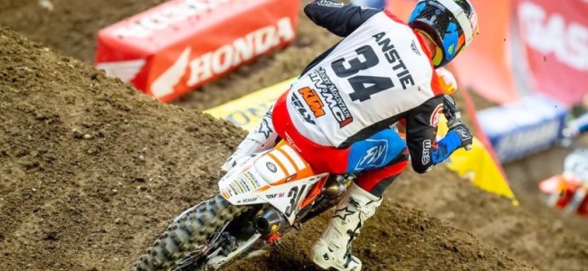 Max Anstie is without a motorcycle
