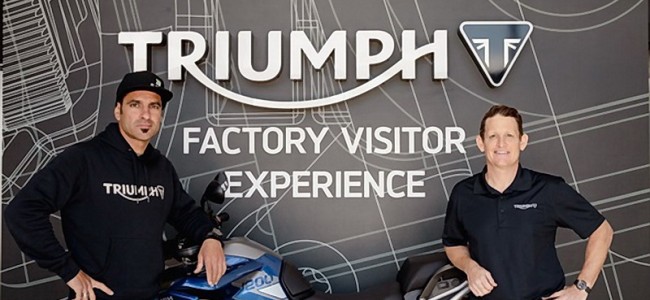Ricky Carmichael och Ivan Cervantes om utvecklingen av Triumph dirtbike