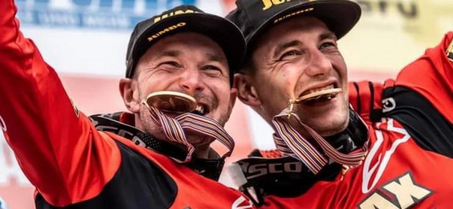 VIDEO: Etienne Bax and Ondrej Cermak celebrate new world title