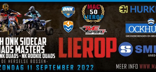 This Sunday the Final (O)NK Sidecars and Quads Lierop