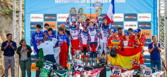 France wins the European MX of Nations