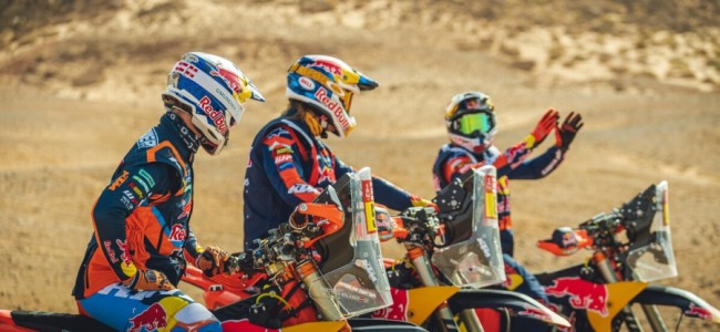 Red Bull KTM está lista para el Dakar 2023