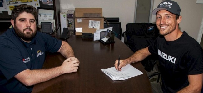Dopo Ken Roczen, anche Kyle Chisholm ora firma con la H.E.P. Suzuki!