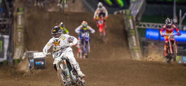 The results of the Anaheim 450 1SX final have been adjusted