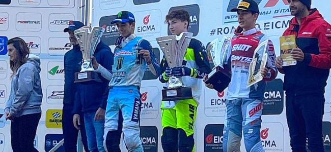 Max Ernecker wins 125cc in Arco di Trento