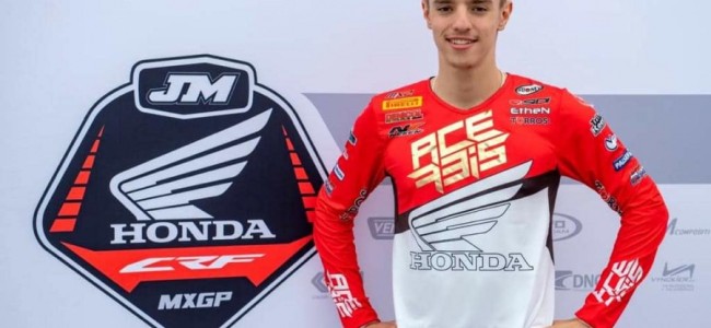 Joel Rizzi udfylder for skadede ryttere af JM Honda Racing