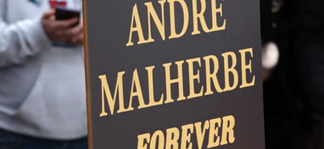 VIDEO: Mindehøjtideligheden for André Malherbe på Citadellet i Namur