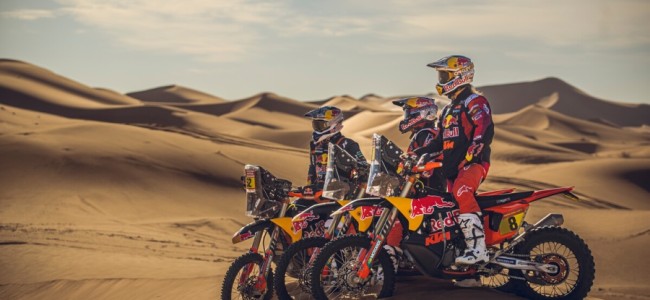 Red Bull KTM Factory Racing pronta per il Rally Dakar