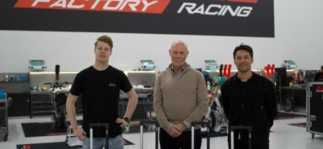 Fantic Factory Racing Team MXGP-WILVO återstod med Albek