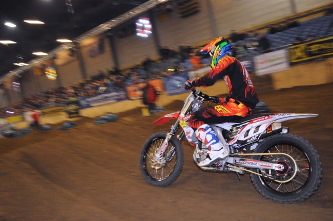 Canadian Arenacross champion wins in Goes!