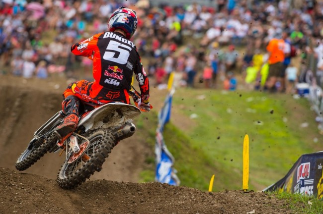 Ryan Dungey wins and Shaun Simpson finishes fourth in Unadilla