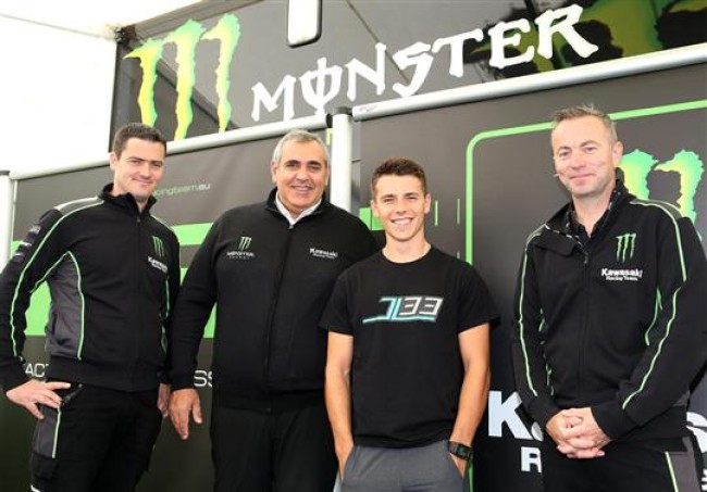 Julien Lieber al Monster Energy Kawasaki Racing Team nel 2018