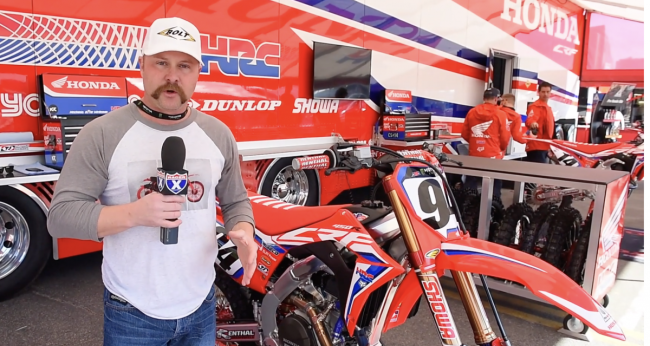 Video: bici ufficiali Supercross 450