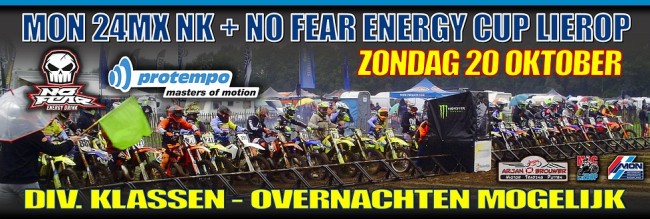 No Fear Energy Cup i Lierop har ställts in!!
