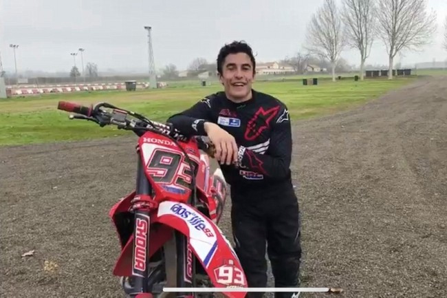 VIDEO: Marc Marquez sulla moto da cross!