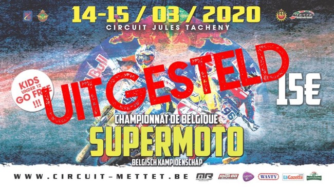 ⚠️First BeNeCup Supermoto competition postponed!⚠️