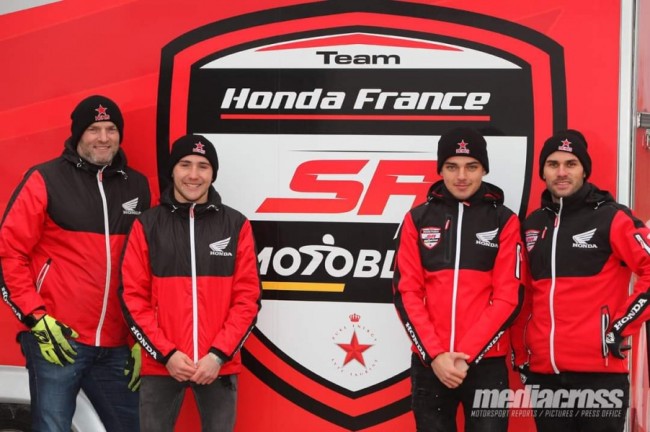 Team SR MotoBlouz Honda also in the EMX250!