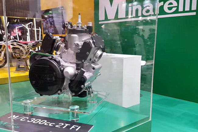EICMA: Minarelli presents 300cc 2T injection concept engine