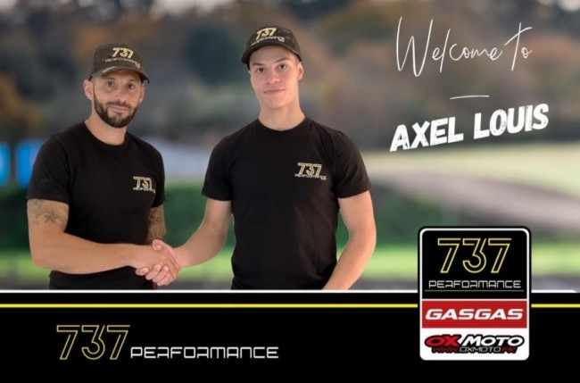 Axel Louis firma con il team 737 Performance GasGas Oxmoto