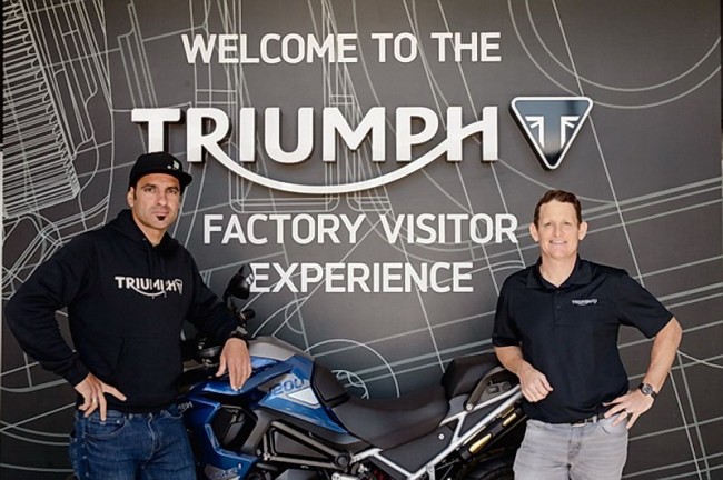 Ricky Carmichael e Ivan Cervantes sullo sviluppo della moto da cross Triumph