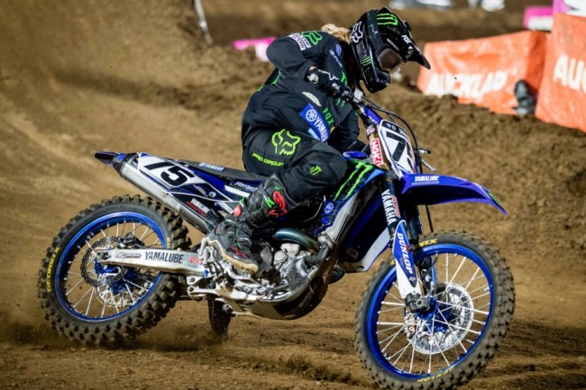Josh Hill in the Supercross World Championship with CDR