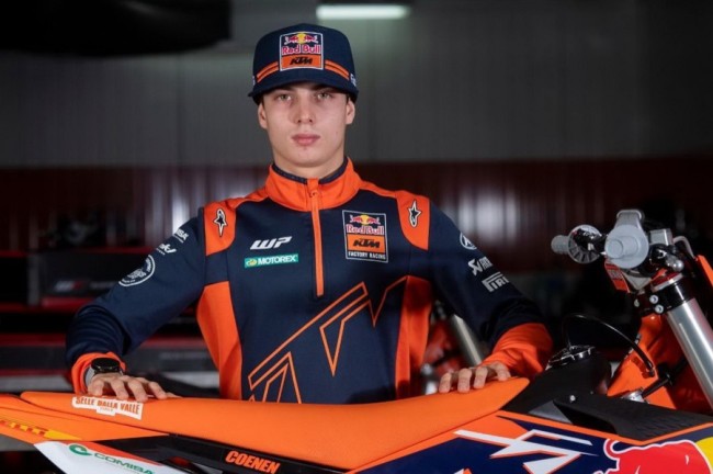Sacha Coenen firma con la Red Bull KTM Factory Racing