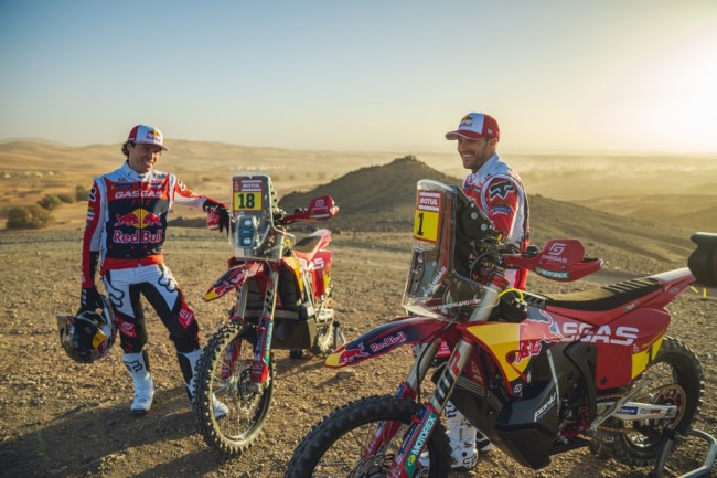 Das Red Bull GasGas Rally Team freut sich auf die Dakar 2023