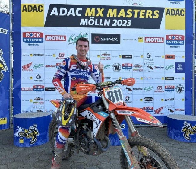 Adam Sterry wins the second ADAC
