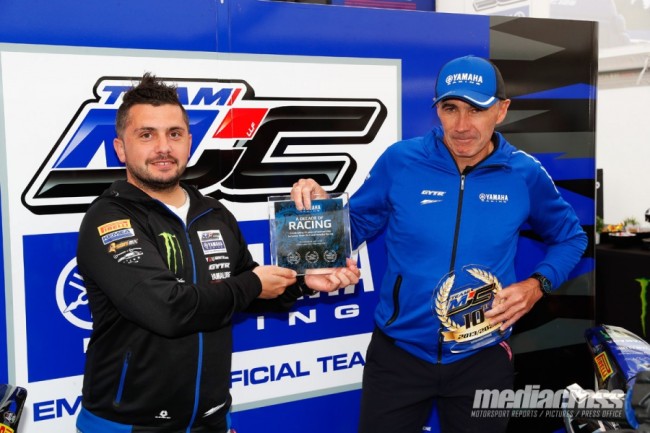 MJC Yamaha celebrates 10 years of existence in its home GP