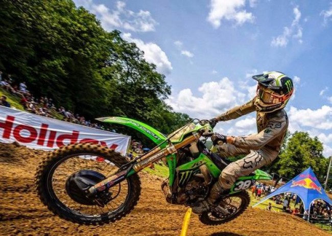 Forkner and Brown at the start this weekend